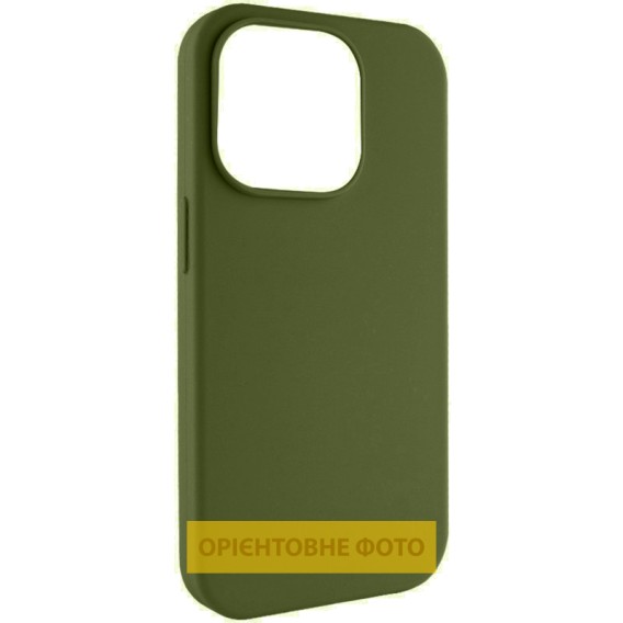 Чохол Silk (AA) NO LOGO with Magnetic Fit для Apple iPhone 17 Pro Max / 18 Pro Max (6.9") Зелений / Dark Olive