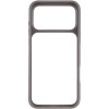 TPU+PC чохол Metal Buttons для Apple iPhone 18 Pro / 17 Pro (6.3") Сірий / Grey