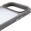 TPU+PC чохол Metal Buttons для Apple iPhone 18 Pro Max / 17 Pro Max (6.9") Сірий / Grey