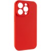 Чохол Silk Full Camera (AA) NO LOGO with Magnetic Fit для Apple iPhone 15 Pro Max (6.7") Червоний / Red