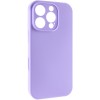 Чохол Silk Full Camera (AA) NO LOGO with Magnetic Fit для Apple iPhone 16 Pro (6.3") Бузковий / Dasheen