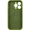 Чохол Silk Full Camera (AA) NO LOGO with Magnetic Fit для Apple iPhone 16 Pro (6.3") Зелений / Dark Olive