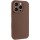 Чохол Silk Full Camera (AA) NO LOGO with Magnetic Fit для Apple iPhone 16 Pro (6.3") Коричневий / Brown