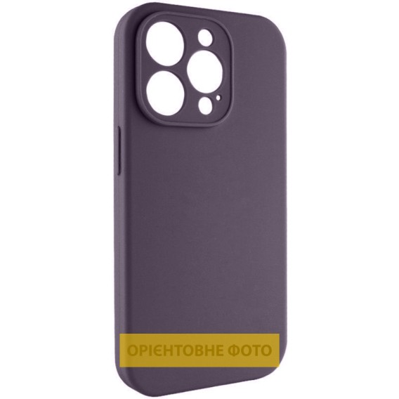 Чохол Silk Full Camera (AA) NO LOGO with Magnetic Fit для Apple iPhone 16 Pro (6.3") Бордовий / Dark Cherry