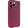 Чохол Silk Full Camera (AA) NO LOGO with Magnetic Fit для Apple iPhone 16 Pro (6.3") Бордовий / Plum