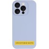 Чохол Silk Full Camera (AA) NO LOGO with Magnetic Fit для Apple iPhone 16 Pro (6.3") Блакитний / Lilac Blue