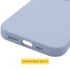 Чохол Silk Full Camera (AA) NO LOGO with Magnetic Fit для Apple iPhone 16 Pro (6.3") Блакитний / Lilac Blue