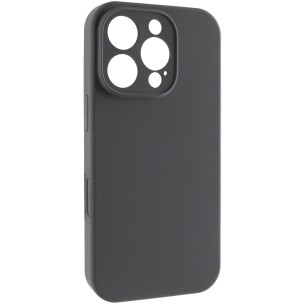 Чехол для iPhone 16 Pro Epik Silk Full Camera (AA) NO LOGO with Magnetic Fit, Серый / Dark Gray