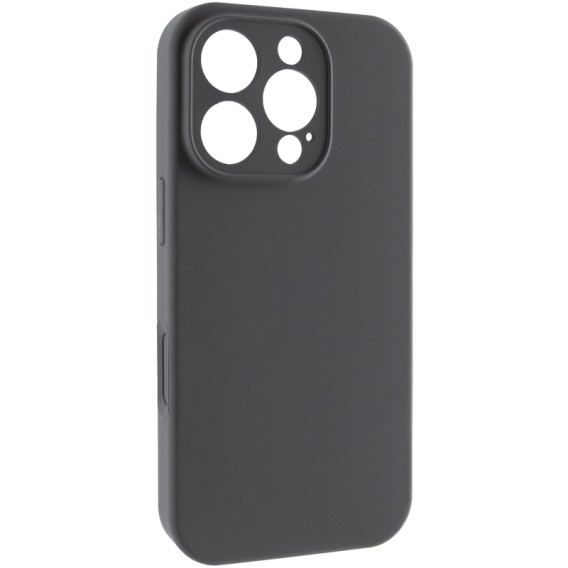 Чохол Silk Full Camera (AA) NO LOGO with Magnetic Fit для Apple iPhone 16 Pro (6.3") Сірий / Dark Gray