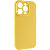 Чехол для iPhone 16 Pro Max Epik Silk Full Camera (AA) NO LOGO with Magnetic Fit, Желтый / Yellow