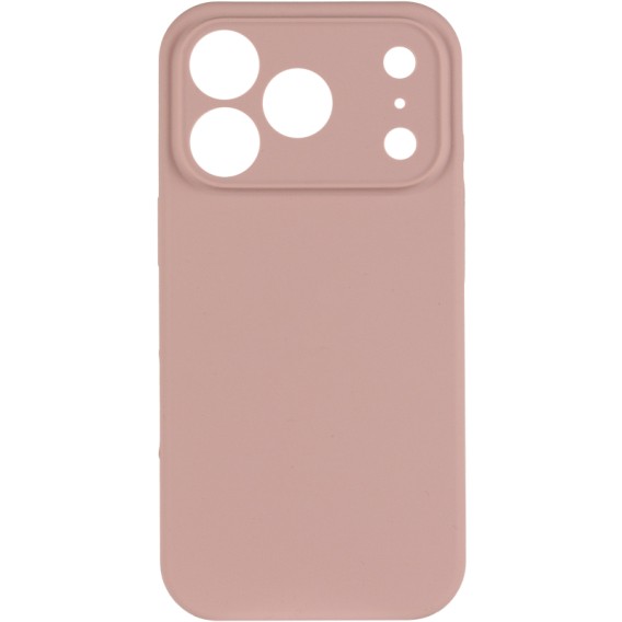 Чохол Silk Full Camera (AA) NO LOGO with Magnetic Fit для Apple iPhone 17 Pro / 18 Pro (6.3") Рожевий / Pink Sand