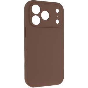 Чехол для iPhone 18 Pro / 17 Pro Epik Silk Full Camera (AA) NO LOGO with Magnetic Fit, Коричневый / Brown