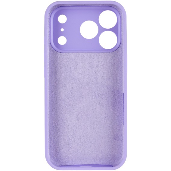 Чохол Silk Full Camera (AA) NO LOGO with Magnetic Fit для Apple iPhone 17 Pro Max / 18 Pro Max Бузковий / Dasheen Чохол Silk Full Camera (AA) NO LOGO with Magnetic Fit для Apple iPhone 17 Pro Max / 18 Pro Max Бузковий / Dasheen