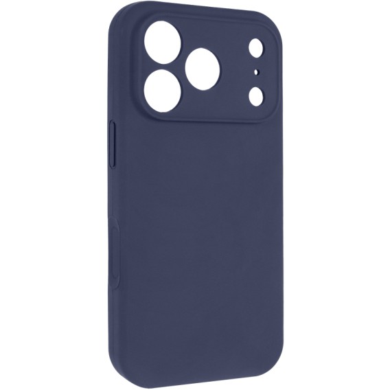 Чохол Silk Full Camera (AA) NO LOGO with Magnetic Fit для Apple iPhone 17 Pro Max / 18 Pro Max Темно-синій / Midnight blue