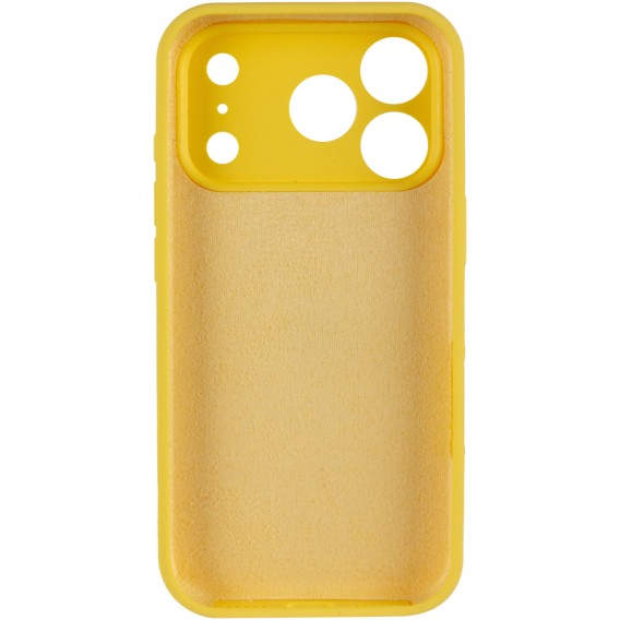 Чехол Silk Full Camera (AA) NO LOGO with Magnetic Fit для Apple iPhone 17 Pro Max / 18 Pro Max Желтый / Yellow Чехол Silk Full Camera (AA) NO LOGO with Magnetic Fit для Apple iPhone 17 Pro Max / 18 Pro Max Желтый / Yellow