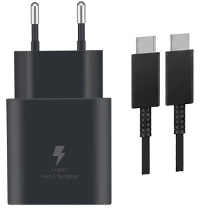 МЗП Amaya SC25CC PD25W (1USB-C) + кабель Type-C to Type-C Black