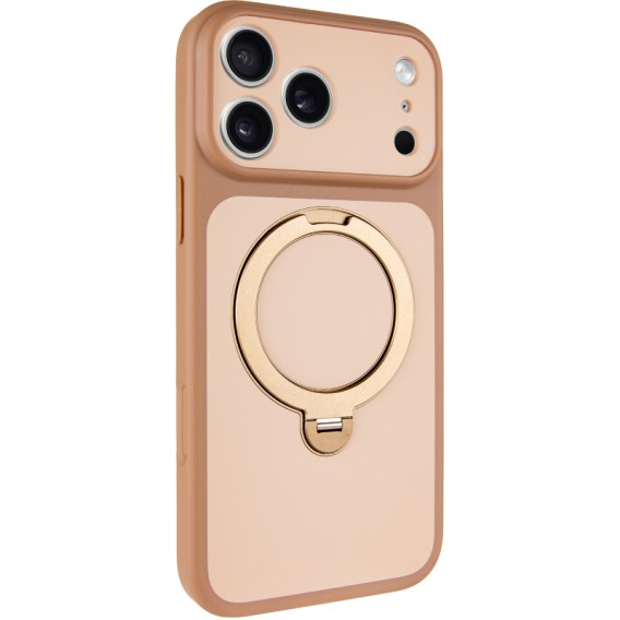 Чохол Ummi Full Camera with Magnetic Fit HQ Ring для Apple iPhone 18 Pro Max / 17 Pro Max (6.9") Brown Gold
