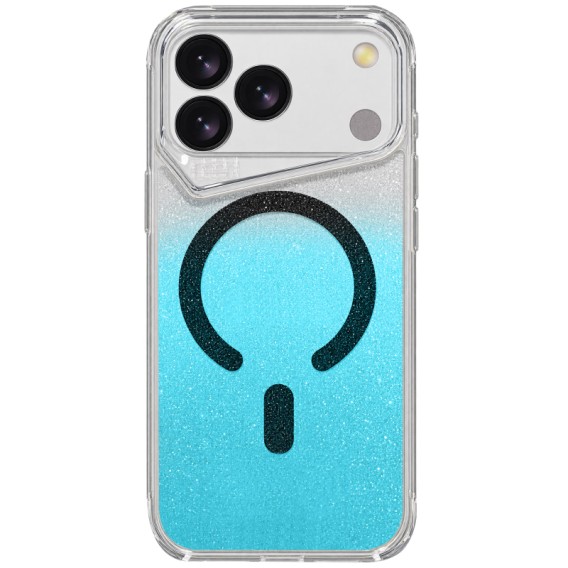 Чохол TPU+PC Gear4 Crystal Palace Shine with Magnetic Fit для Apple iPhone 17 Pro / 18 Pro (6.3") Blue