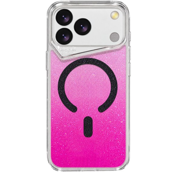Чохол TPU+PC Gear4 Crystal Palace Shine with Magnetic Fit для Apple iPhone 17 Pro / 18 Pro (6.3") Pink