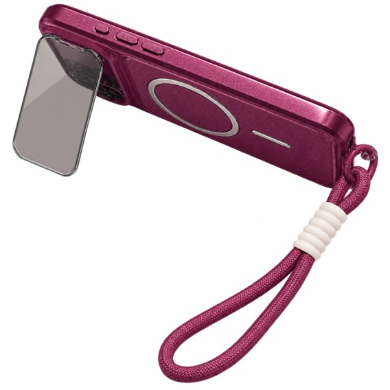 Чохол TPU+PC Pacific with Magnetic Fit and straps для Apple iPhone 17 Pro / 18 Pro (6.3") Red Чохол TPU+PC Pacific with Magnetic Fit and straps для Apple iPhone 17 Pro / 18 Pro (6.3") Red