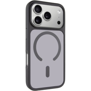 TPU+PC чохол Metal Buttons with Magnetic Fit для Apple iPhone 18 Pro Max / 17 Pro Max (6.9") Чорний / Black