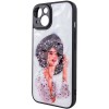 TPU+PC чохол Prisma Ladies для Apple iPhone 14 (6.1") Girl in a hat