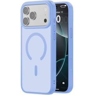 TPU+PC чохол Blueo Skin Friendly Frosted with Magnetic Fit для Apple iPhone 17 Pro / 18 Pro (6.3") Блакитний / Sky Blue TPU+PC чохол Blueo Skin Friendly Frosted with Magnetic Fit для Apple iPhone 17 Pro / 18 Pro (6.3") Блакитний / Sky Blue