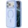 TPU+PC чохол Blueo Skin Friendly Frosted with Magnetic Fit для Apple iPhone 17 Pro / 18 Pro (6.3") Блакитний / Sky Blue