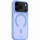 TPU+PC чохол Blueo Frosted Heat Dissip. with MagSafe для Apple iPhone 17 Pro / 18 Pro (6.3") Блакитний / Sky Blue