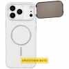 Чохол TPU+PC Pacific with Magnetic Fit and straps для Apple iPhone 14 / 13 (6.1") White