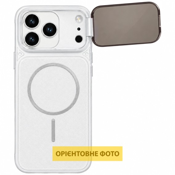 Чохол TPU+PC Pacific with Magnetic Fit and straps для Apple iPhone 15 Pro Max (6.7") White