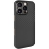 Чохол Getman Carbon Ultra Slim для Apple iPhone 16 Pro Max (6.9") Black
