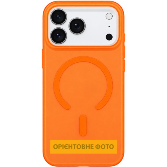 Чохол PC Matte Color with Magnetic Fit для Apple iPhone 16 Pro Max (6.9") Orange
