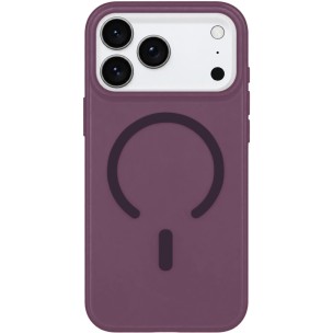 Чохол PC Matte Color with Magnetic Fit для Apple iPhone 16 Pro Max (6.9") Dark Cherry