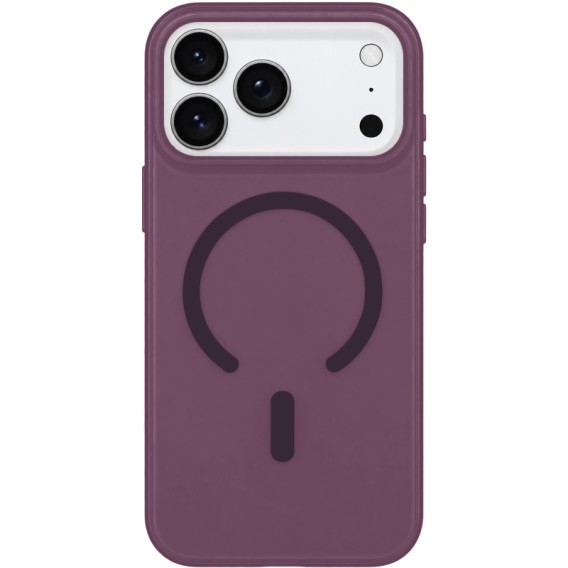 Чохол PC Matte Color with Magnetic Fit для Apple iPhone 16 Pro Max (6.9") Dark Cherry