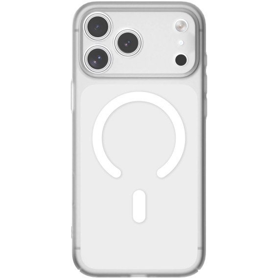 Чохол PC Slim Matte with Magnetic Fit (camera button) для Apple iPhone 17 Pro / 18 Pro (6.3") White
