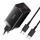 МЗП Baseus GaN5 Pro PD65W+QC3.0 (1USB-A/2C)  + кабель Type-C to Type-C (CCGP12020) Black