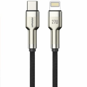 Дата кабель Amaya 310CL Type-C to Lightning 27W (1m) Brown Дата кабель Amaya 310CL Type-C to Lightning 27W (1m) Brown