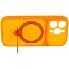 Чохол Ummi Full Camera with Magnetic Fit HQ Ring для Apple iPhone 16 Pro Max (6.9") Orange