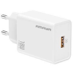МЗП Amaya E222S QC3.0 18W (1USB-A) White