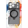 Чохол Ummi Full Camera with Magnetic Fit HQ Ring для Apple iPhone 18 Pro / 17 Pro (6.3") Black