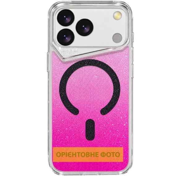 Чохол TPU+PC Gear4 Crystal Palace Shine with Magnetic Fit для Apple iPhone 15 Pro (6.1") Pink