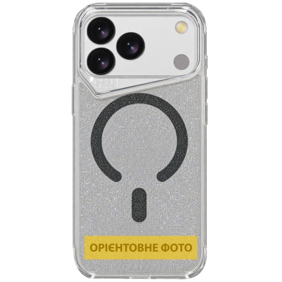 Чехол TPU+PC Gear4 Crystal Palace Shine with Magnetic Fit для Apple iPhone 16 Pro Max (6.9") Clear