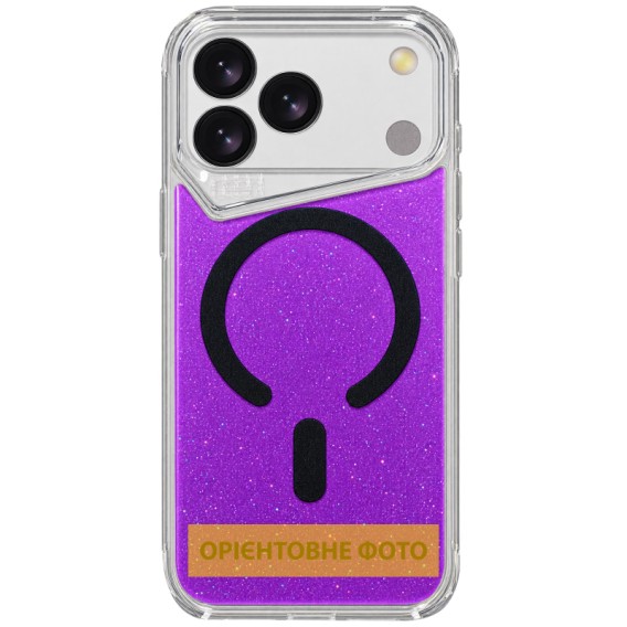 Чохол TPU+PC Gear4 Crystal Palace Shine with Magnetic Fit для Apple iPhone 16 Pro Max (6.9") Purple