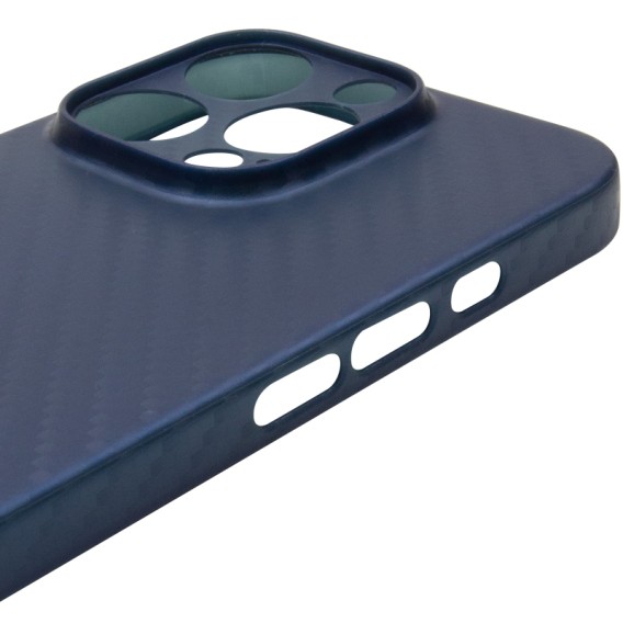 Чохол Getman Carbon Ultra Slim для Apple iPhone 15 Pro Max (6.7") Blue