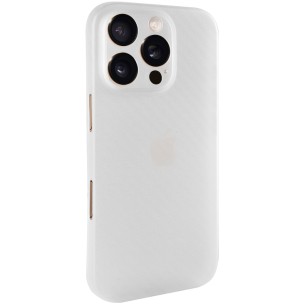 Чохол Getman Carbon Ultra Slim для Apple iPhone 15 Pro Max (6.7") Clear White