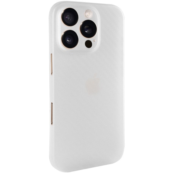 Чохол Getman Carbon Ultra Slim для Apple iPhone 16 Pro (6.3") Clear White