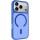 TPU+PC чохол Metal Buttons with Magnetic Fit для Apple iPhone 18 Pro / 17 Pro (6.3") Блакитний / Sky Blue