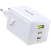 МЗП Baseus EnerFill FE11 Fast Charger PD100W+QC3.0 (1USB-A/2C) (P101821) Moon White