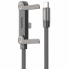 Дата кабель Amaya 327CC side plug and stand Type-C to Type-C 240W (1.5m) Black